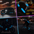 LOOM Reflective Stickers Kit (6pcs Brilliant-Blue)• Nighttime Safety Waterproof Self-Adhesive Decals for Helmets, Skateboard, Bike, Scooter, E-Bik...