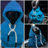 Teguangmei Gear Shift Cover, Car Shift Knob Cover Hoodie, Gearshift Decorations Shifter Stick Protector (Blue)...