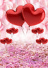 Valentine's Day Love Heart Photography Backdrops 5x7ft Pink Rose Flowers Wedding Photo Background for Pictures Newborn Bridal Shower Birthday Part...