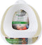 Mind Reader Strainer with Handle, Rice Rinser, Pasta, Fruit and Vegetable Wash, 11.5"L x 10.75"W x 5.25"H, Set of 2, White...