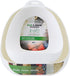 Mind Reader Strainer with Handle, Rice Rinser, Pasta, Fruit and Vegetable Wash, 11.5"L x 10.75"W x 5.25"H, Set of 2, White...