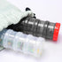 7 Day Pill Organizer Case Stackable Weekly Supplements Vitamins Pills Holder Dispenser Large Translucent Black with Extra Lid...