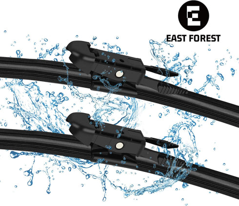 Original Front and Rear Windshield Wiper Blade Replacement Pinch Tab 26"+22"+11" for 2011-2017 Ford Explorer All Weather (Set of 3)...
