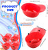 12 Pack Baseball Helmet Ice Cream Bowl 8 oz Plastic Baseball Cap Chip Bowl with 12 Pack Disposable Dessert Taster Spoons for Kids Birthday Ice Cre...