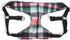 Vera Bradley Women's Recycled Lighten Up Water-repellent Adjustable Pet Harness With Fleece Lining, Ribbons Plaid, Medium...