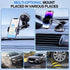Car Phone Holder Dashboard & Windshield Cell Phone Mount for Smartphones and GPS Devices Secure Adjustable Universal Cell Phone Holder...