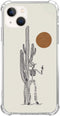 Skull Cowboy Phone Case Compatible with iPhone 13, West Wild Sunset Cactus Cover for Men Girls Women Boys, Shockproof Protective TPU Case for iPho...