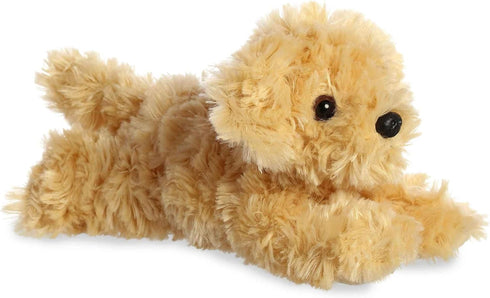 Aurora® Adorable Mini Flopsie™ Ginny Goldendoodle™ Stuffed Animal - Playful Ease - Timeless Companions - Gold 8 Inches...