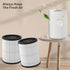 KJ80 True HEPA Replacement Filter Compatible with Druiap KJ80 Purifier, Compared to part# AF3080, 3-in-1 H13 True HEPA Filters?2-Pack?...