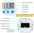 6 Pack Digital Kitchen Timers for Cooking Magnetic Timer for Cooking Loud Alarm white...