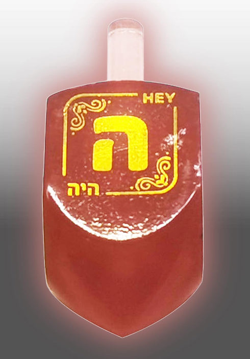 Izzy 'n' Dizzy Hanukkah Dreidels - Glow in The Dark Dreidel - 4 Pack Medium...