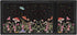 Stars Mushroom Butterfly Print Wallet for Women Girls, Lightweight Girly Kid Wallets, Trifold Wallets with Sticker for Teens Birthday Festival Gif...