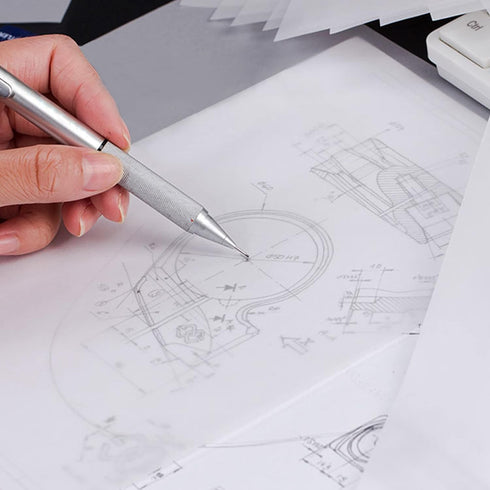 Mr. Pen- Tracing Paper Roll, 12" x 20 Yards, White, Trace Paper for Sewing Patterns...