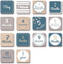 lulujo Baby’s First Year Milestone Blanket and Card Set | 40in x 40in (I Will Move Mountains)...