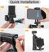Camera Phone Holder Mount for DJI OSMO Pocket 3 Cell Phone Holder Tripod Adapter Phone Clip Clamp Expansion Accessories with 1/4” Screw for OSMO P...