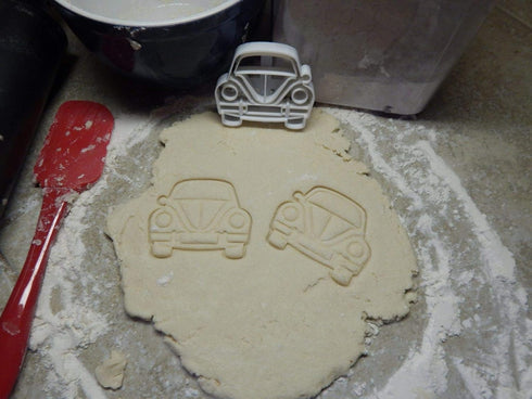 BEETLE BUG CAR FRONT VIEW HIPPIES LOVEBUG VEHICLE LOVE TRAVEL COOKIE CUTTER MADE IN USA...