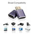 PNGKNYOCN 8K HDMI Adapter, 48Gbps HDMI 2.1 Male to Female Extender Support 8K@60Hz, 4K@120Hz, HDR, eARC for HDTV,Laptop,Monitor,Projector?2-Pack?...