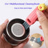 3 in 1 Cup Lid Cleaning Brush, 2024 New Crevice Cleaning Brush for Bottle Gap Tight Spaces Cup, 2 Pack Multifunctional Bottle Cleaning Tools (2 Pc...