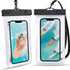 Waterproof Phone Pouch 2 Pack - IPX8 Waterproof Case for iPhone 15 14 13 12 Pro Max Plus Samsung Google Pixel, Up to 7.2 inch- Underwater Dry Bag ...