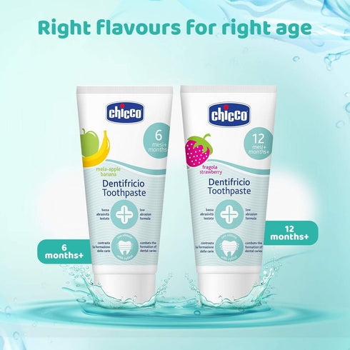Chicco Oral Care Apple&Banana Toothpaste Ch320023201000 50 Ml....