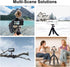 Cellphone Tripod,Mini Tripod Holder, Portable Travel Camera Mobile Phone Mount, Flexible Octopus Tripod Stand Desk Travel Outdoor Compatible with ...