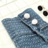 7Pairs Classic Mens Cufflinks Stylish Colour Fabric Shirt Clip Cuff Links Round Buttons Commercial Accessories Plain Wedding Party...