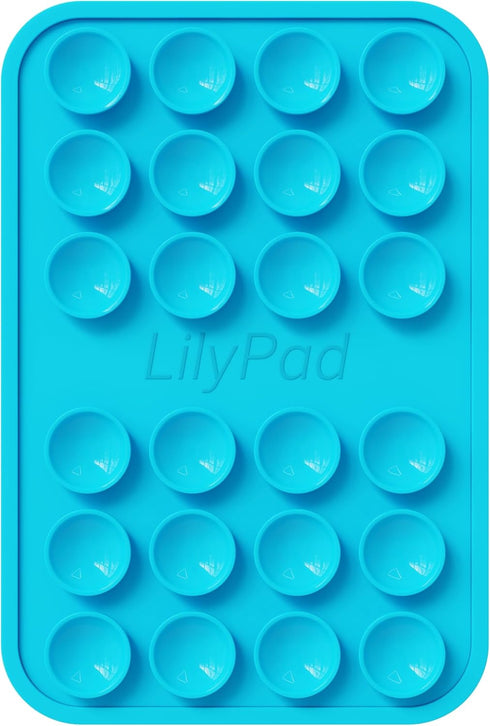 Lilypad || Suction Cup Phone Case Mount | Silicone Adhesive Phone Accessory | iPhone and Android | Hands-Free Fidget Items, Mirror Shower Phone Ho...