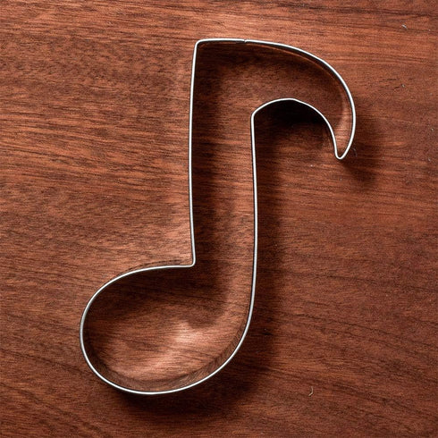 LILIAO Music Note Cookie Cutter Music Biscuit Fondant Cutter - 3.2 x 4.2 inches - Stainless Steel...