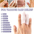 ANCIRS 10pcs Gel Finger Support Protector Caps Gloves, Gel Finger Cots/Covers, Silicone Fingertips for Hands Cracking, Eczema Skin, Trigger Finger...