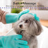 Pet bathing gloves are designed for pet grooming and bathing. They are heat resistant and have high tooth density. They are perfect for bathing an...