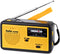 Kaito Voyager ECO Emergency Radio KA336 AM/FM NOAA Weather Alert 5-Way Powered Solar Crank Radio Receiver with LED Flashlight and USB Mobile Phone...