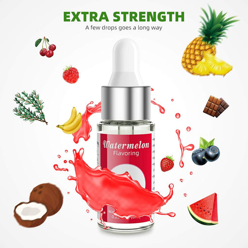 Nomeca Food Flavoring Oil Candy Flavors, Strawberry Vanilla Coconut Cherry Extracts for Baking Cooking and Lip Gloss Making - Water & Oil Soluble ...