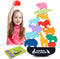Wooden Blocks Stacking Toys for kids, AULEGU Animal Balance Game for Toddler, Fine Motor Skill Toys for 3 4 5 6 7 Year Old, Farm Animal Shape...