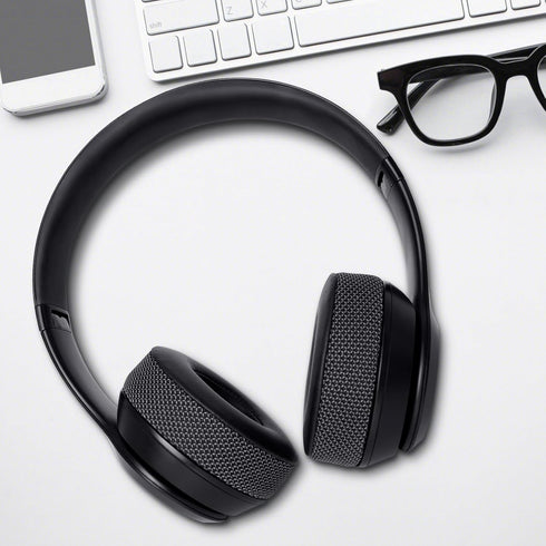 GVOEARS Ear Pads Replacement for Beats Solo 3 - Earpad Cushions Compatible with Beats by Solo3/Solo2 Wireless ON-Ear Headphones with Protein Leath...