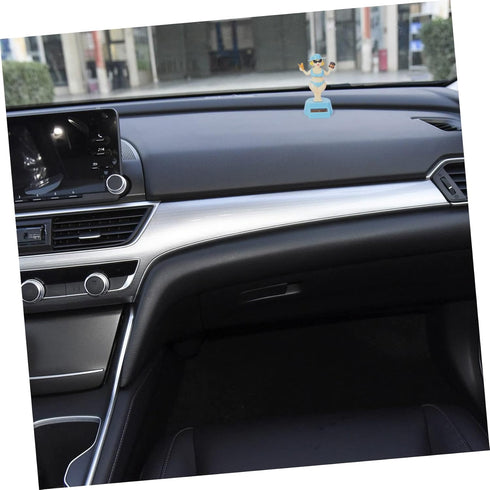 2pcs Girl Toys Bird Wall Decor Hawaiian Decorations Solar Dashboard Toys Car Dashboard Decoration Dancing Toy Solar Hula Girl Dashboard Bikini Pan...
