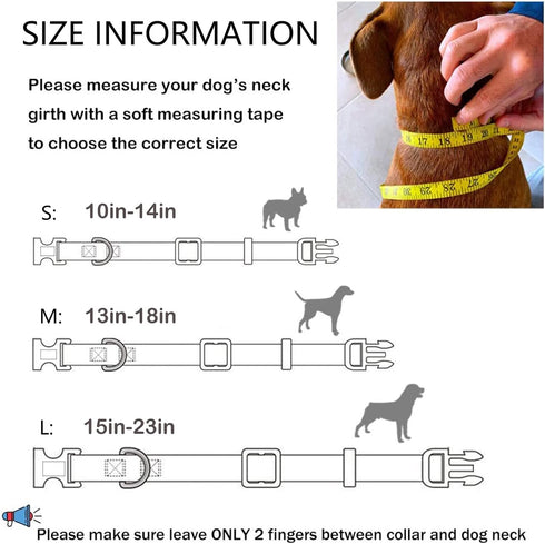 Metal Buckle Dog Collar, Durable Adjustable Dog Collar Soft for Small Medium Large Dogs (Purple Point, S(10-14in)...