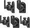 WALI Speaker Wall Mounts, Bookshelf Speaker Wall Mount Brackets, Surround Sound Speaker Mounts, Hold up to 7.7 lbs, (SWM602), 5 Pack, Black...