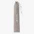 Navaris Long Handle Titanium Spork - 8.4" (21.5cm) Long Metal Utensil for Backpacking and Camping - Extra Strong and Lightweight - Includes Carry ...