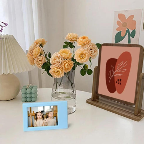 8 Colors Pack Mini Picture Frame for Fujifilm Instant Film Cameras Instax Mini 12/11/9/8/7+/EVO Colorful Polaroid 2x3 Frame Tabletop Mini Pictures...