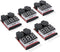 CAMWAY 5PCS 2in1 1-8s Lipo Battery Voltage Tester,RC Low Voltage Buzzer Alarm,Battery Monitor Checker Tester for 1-8s Lipo/Li-ion/LiMn/Li-Fe...