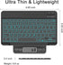 Keyboard for iPad (9",9.7",10.1",10.2",10.5",10.9",11") Tablets, Samsung Galaxy Tablet (10.4, 10.5, 10.9, 11 inch) - 7 Colors Backlit, Bluetooth W...