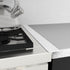 MSDADA 2 Pcs Silicone Stove Counter Gap Cover, Kitchen Counter Gap Anti-Slip Filler for Seals Spills Between Counter, Stovetop, Oven, Washing Machine (25 Inches, White?