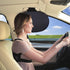 Car Window Sunahde WANPOOL Car Roof Handle Sunshade and Sunlight Blocker for Children and Adults - Silver...