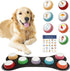 Dog Buttons for Communication, 7 Dog Talking Button Set, Recordable Training Buzzers, Speaking Button for Dogs with Waterproof Anti-Slip Dog Butto...