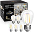 BRIMAX 6 Pack 2W LED Light Bulbs, Plastic LED Filament Bulb, 2700K Warm White, Equivalent to 11w/20w/25w, E26 Medium Base, S14 Edison Light Bulbs ...