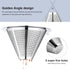 Pour Over Coffee Maker,Coffee Filter,Slow Drip Paperless Stainless Steel Cone Coffee Dripper(1 Cup)...