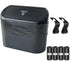 Kitbest Car Trash Can Bin with Lid, 60 pcs Trash Bags and 2 pcs Car Hooks. Mini Car Garbage Can, Dustbin Can Organizer Storage for Front Back Seat...