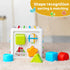 LiKee Ultra-Large Shape Sorter Baby Toys Include 8pcs Sensory Pieces, Toddler Toys for Age 1-2 Boys Girl Birthday, Infant Montessori Toys Bins for...
