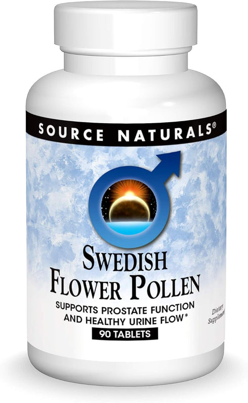 Source Naturals Swedish Flower Pollen Extract Supplement - 90 Tablets...