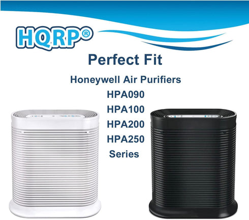 HQRP 4-pack Carbon Filters compatible with Honeywell HPA200, HPA250, HPA090, HPA100 series HPA201, HA202, HPA204, HPA250B, HPA094, HPA104, HPA105,...